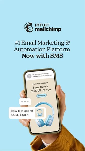 Mailchimp ad · Loopy reference library